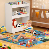 Play Mat Kids Rug Carpet Playmat Extra Large Learn Have Fun Safe Road Traffic System Multi Color Study Activity Centerpiece Play Mat for Playing with Cars for Bedroom Playroom