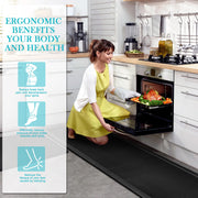 Thick 2-Piece Waterproof Cushioned Kitchen Mat Set