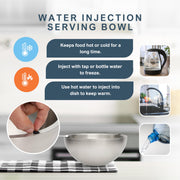 35 oz Stainless-Steel Insulated Dip Chiller Bowl
