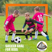 Portable Pop-Up Backyard Soccer Goal Set