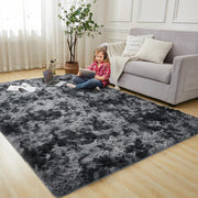 Ultra-Soft Washable Shaggy Area Rug – Pink, 80 × 160 cm