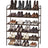 Simple Houseware 5-Tier Shoe Rack Storage Organiser, Grey