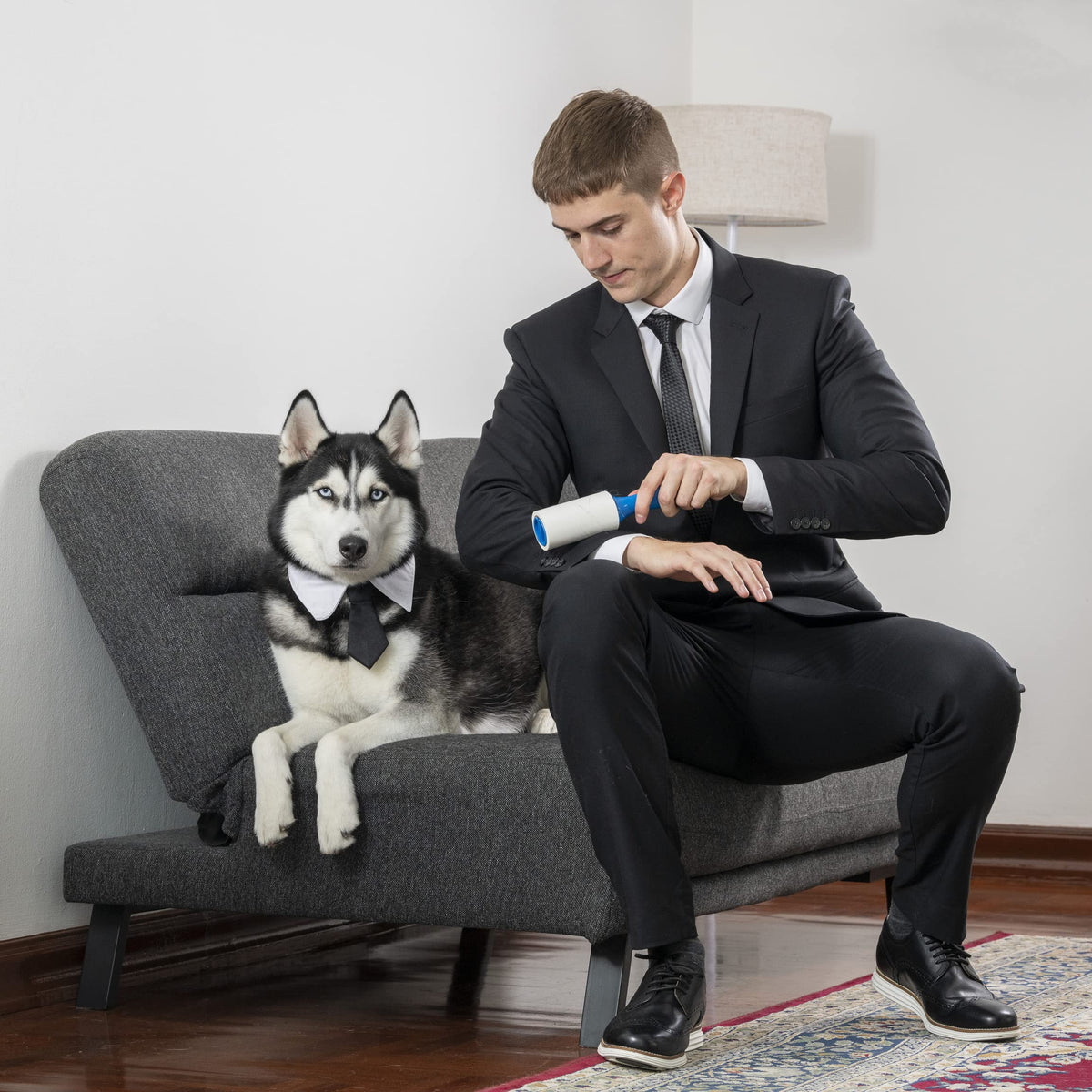 Extra-Sticky Lint Roller Set – 450 Easy-Peel Sheets