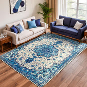 Persian-Style Imitation-Cashmere Indoor Area Rug