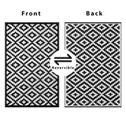 180 × 270 cm Nirvana Reversible Plastic Outdoor Rug