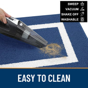 51 × 81 cm Navy Absorbent Indoor Door Mat