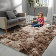 Ultra-Soft Washable Shaggy Area Rug – Pink, 80 × 160 cm