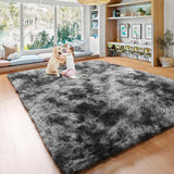 Large Area Rugs for Living Room, Ultra Soft Indoor Modern Fluffy Bedroom Carpets, Washable Furry Throw Rugs Area Carpets for Children Bedroom Home Decor Nursery Rug (Pink, 80 x 160 CM)