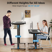 120 × 60 cm Electric Standing Desk with Memory Controller