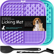 2-Pack Suction Lick Mats for Dogs & Cats – 2 Colour Sets