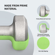 Neoprene-Coated Hand Weights