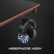 32-Inch Black Gaming & Home-Office Desk