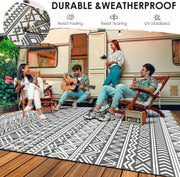 Large Water-Resistant Outdoor Patio Rug