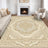 Soft Area Rugs Faux Cashmere Vintage Carpet, Non-Slip Machine Washable Low Piles Modern Boho Persian Rugs Abstract Floor Mat for Bedroom/Living Room/Playroom/Office Indoor Decor (Color 5, 120x160cm)