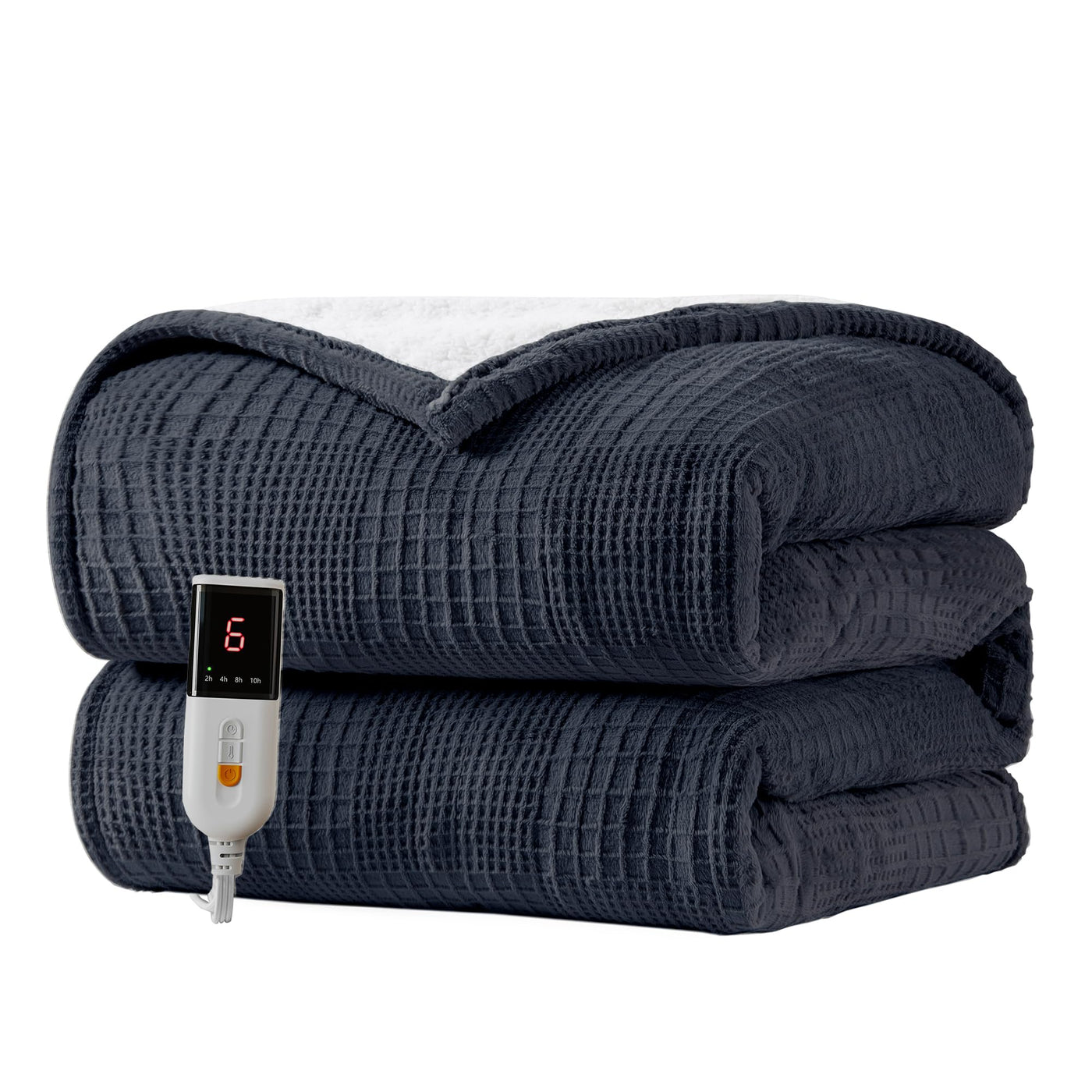 Electric Heated Throw Blanket – 6 Heat Settings, 10H Auto-Off, SAA Certified, Machine Washable