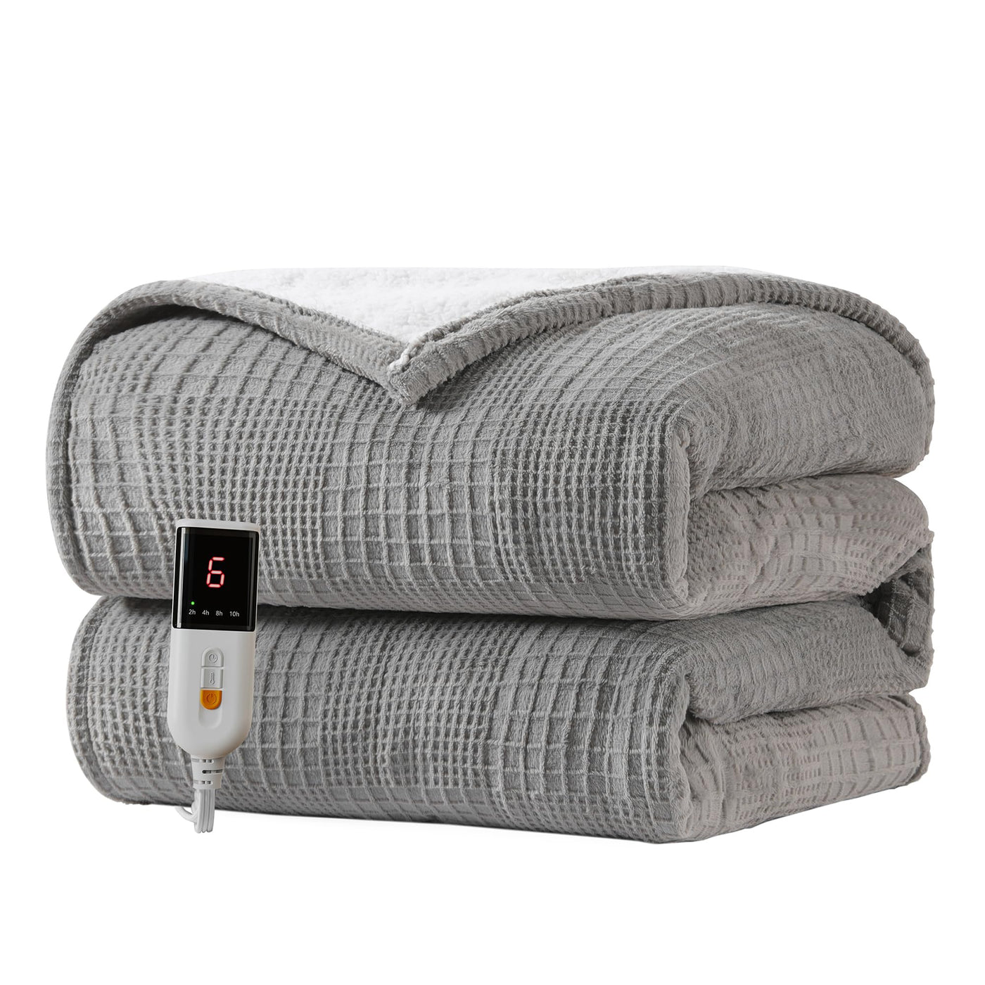 Electric Heated Throw Blanket – 6 Heat Settings, 10H Auto-Off, SAA Certified, Machine Washable