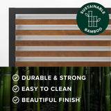 Zinus Kai Bed Frame, Queen, Brown