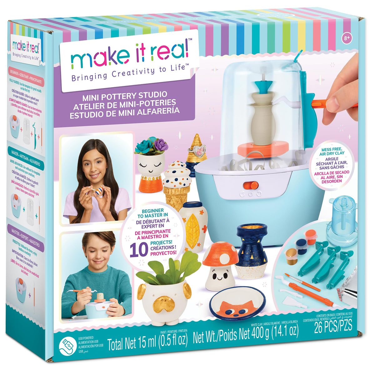 Mini Electric Pottery Studio Kit