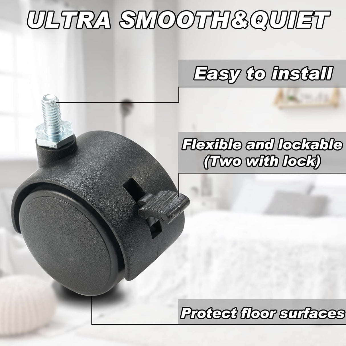 SIMFLAG 6FT Single Panel room divider with Wheels,Rolling Fabric room dividers for Partition privacy screens,Freesting Wall Divider for Home Office,Hospital,(Beige)