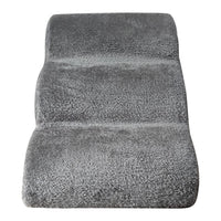 3-Tier Non-Slip Foam Pet Stairs with Washable Cover