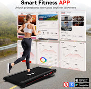 Sperax 3-in-1 Walking Pad with App, Incline & Vibration