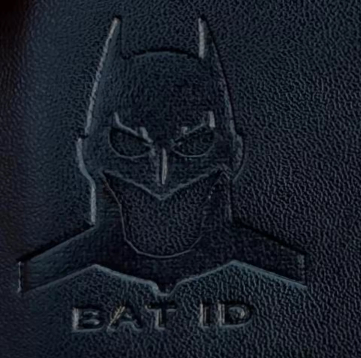 Bat-Inspired Slim Two-Pocket Card Wallet