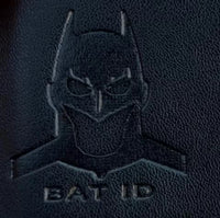 Bat-Inspired Slim Two-Pocket Card Wallet
