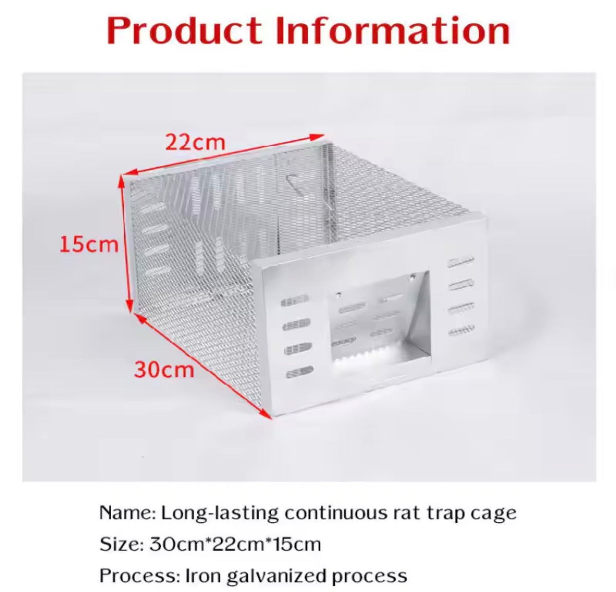 Reusable Semi-Automatic Mouse Trap