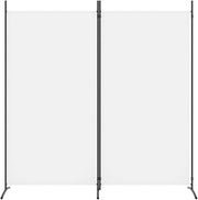 175 × 180 cm 2-Panel Folding Fabric Room Divider – 3 Colours