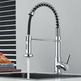 Kitchen Sink Mixer Taps Pull Out Laundry 360° Swivel Faucet Tap Black AU