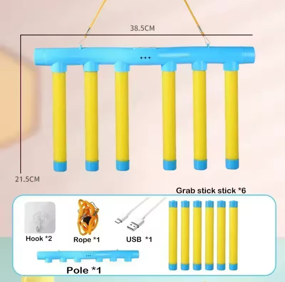 Falling-Stick Reaction Game for Kids & Families