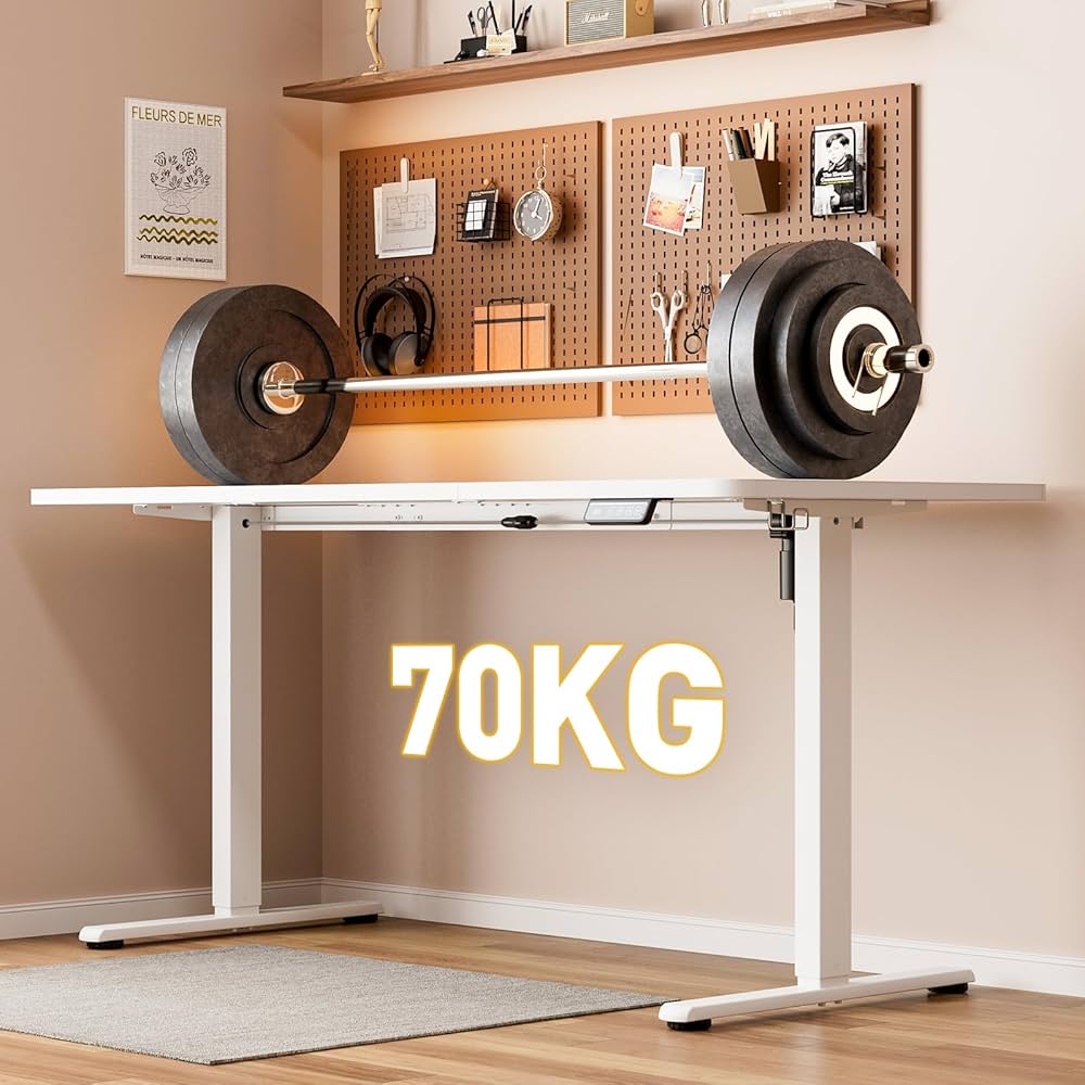 140 × 60cm Electric Sit-Stand Desk with Memory Controls