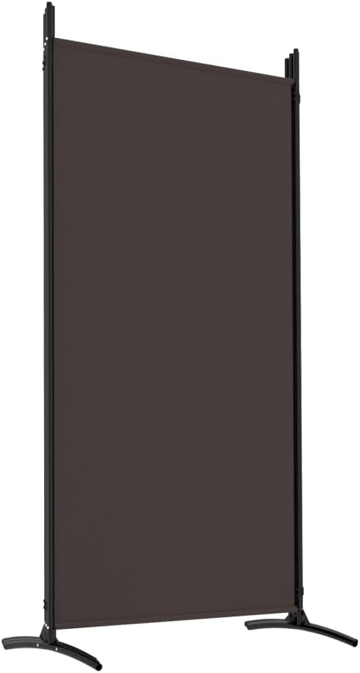 5-Panel Fabric Room Divider with Iron Frame – 4 Colours