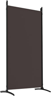 5-Panel Fabric Room Divider with Iron Frame – 4 Colours