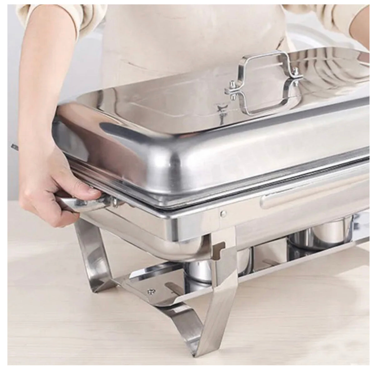 Multi Stainless Steel Bain Marie Chafing Dish  Buffet Food Warmer 9L/4.5L*2/3L*3
