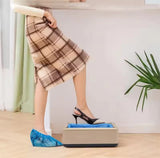 Automatic Disposable Shoe Cover Waterproof Overshoes Dispenser Portable Hand-Free Machine for Home Office Supermarket Factory