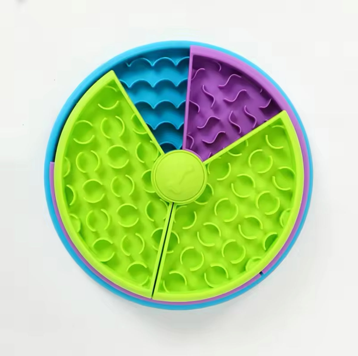 3-Layer Interactive Pet Puzzle Slow Feeder