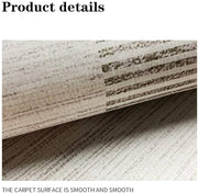 Modern Abstract Washable Short-Pile Area Rug