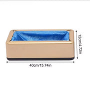 Hands-Free Shoe-Cover Dispenser with 100 Disposable Covers