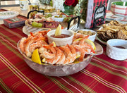 10.5-Inch Stainless-Steel Iced Serving Platter