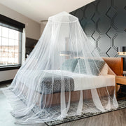 Extra-Large Untreated Hanging Mosquito Net – 8.5ft High, 34in Hoop