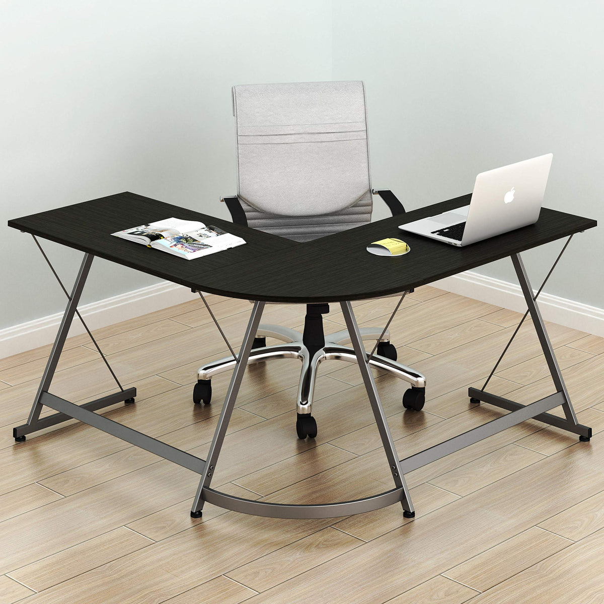 Espresso L-Shaped Corner Computer & Gaming Desk