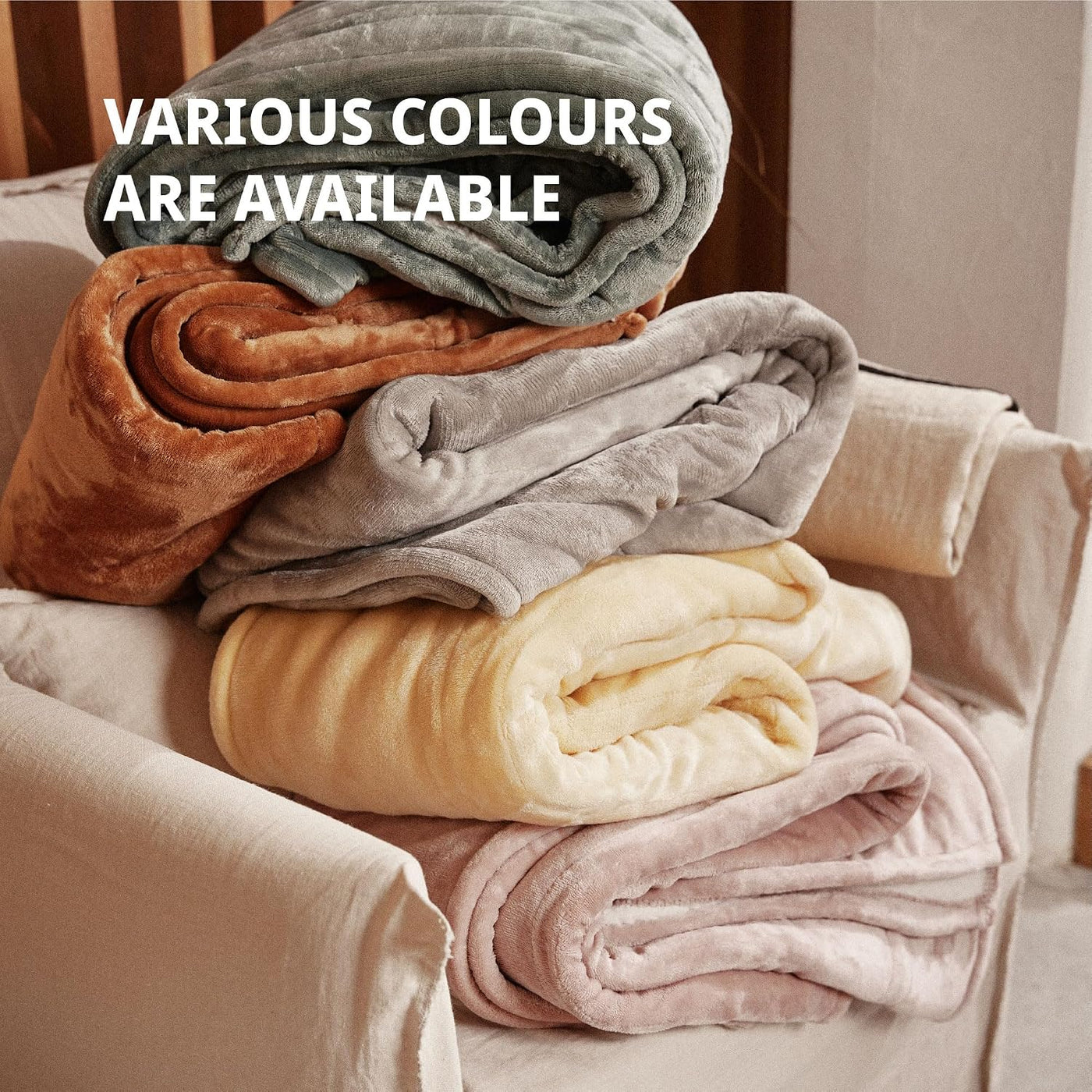 Silky Plush Electric Heated Throw Blanket – 6 Heat Levels, 10H Auto-Off, Machine Washable