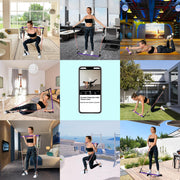 Portable Pilates Bar Kit with 6 Resistance Bands