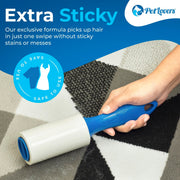 Extra-Sticky Lint Roller Set – 450 Easy-Peel Sheets