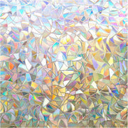 Rainbow-Effect Static-Cling Window Film – 10 Options
