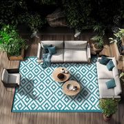 180 × 270 cm Nirvana Reversible Plastic Outdoor Rug
