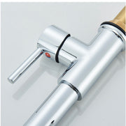 Chrome Pull-Out Kitchen Mixer Tap – 360° Swivel