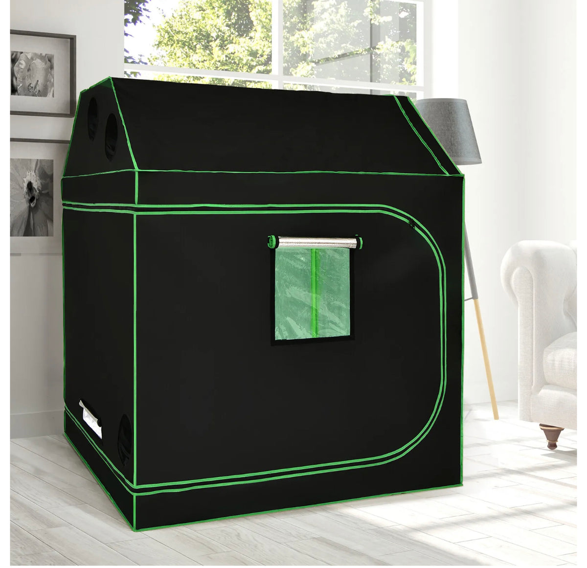 600D Oxford Reflective Grow Tent with Observation Window