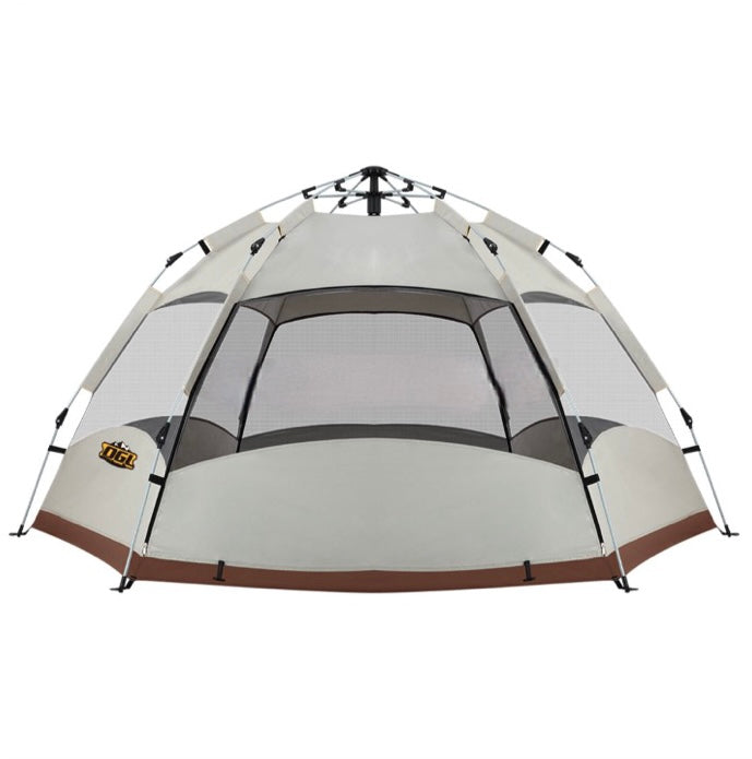 4-Person Instant Pop-Up Camping Tent with Rainfly